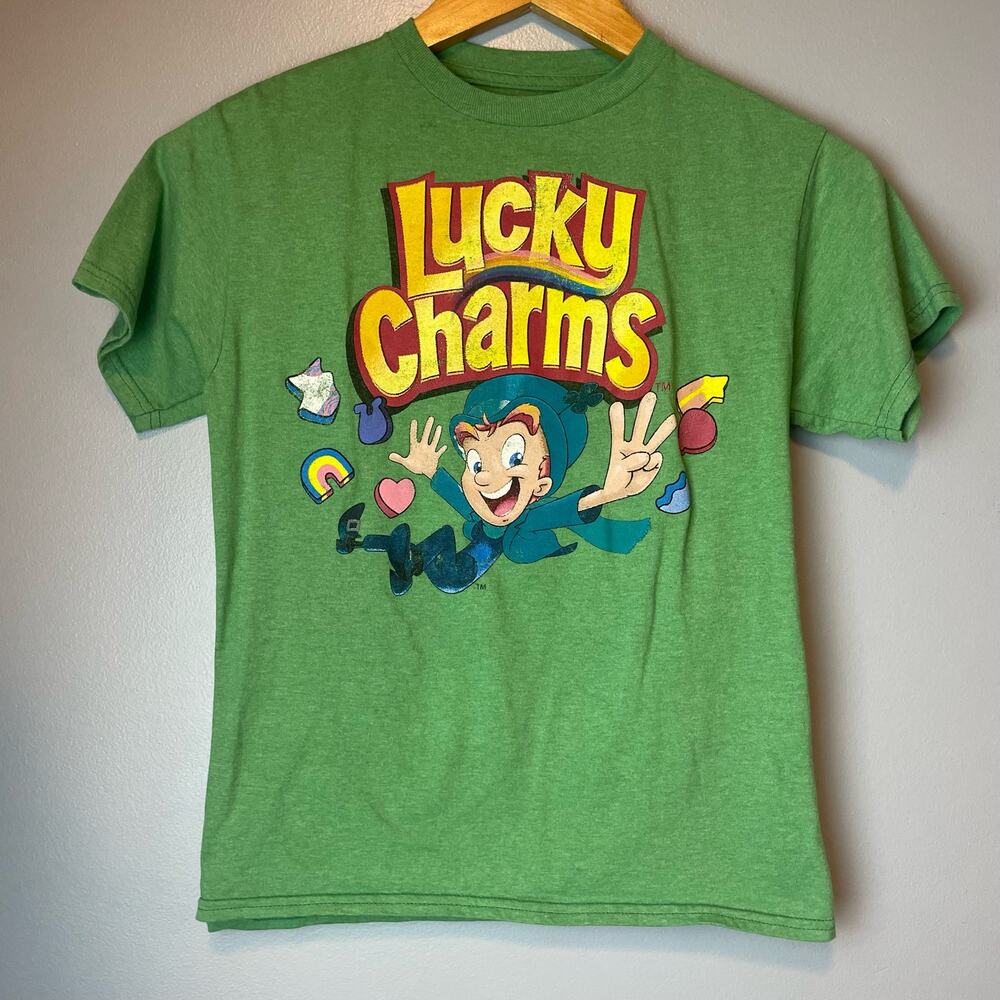 Lucky Charms Graphic T-Shirt Unisex Large 10/12